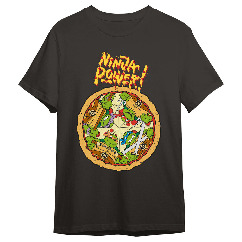 Teenage Mutant Ninja Turtles Pizza adult t-shirt