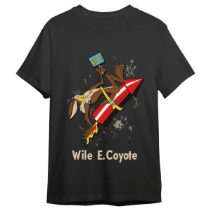 Looney Tunes Coyote Rocket adult t-shirt