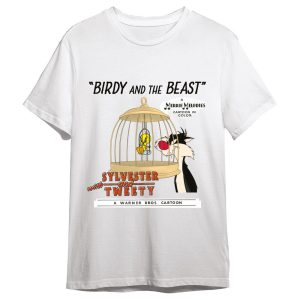 Looney Tunes Silvestre & Tweety adult t-shirt