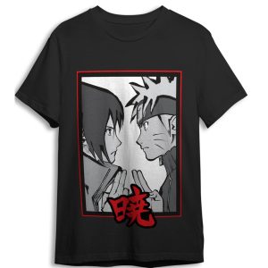 Naruto Shippuden Face to Face adult t-shirt