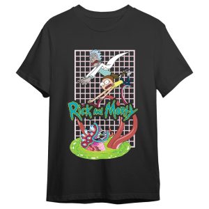 Rick & Morty Monster adult t-shirt