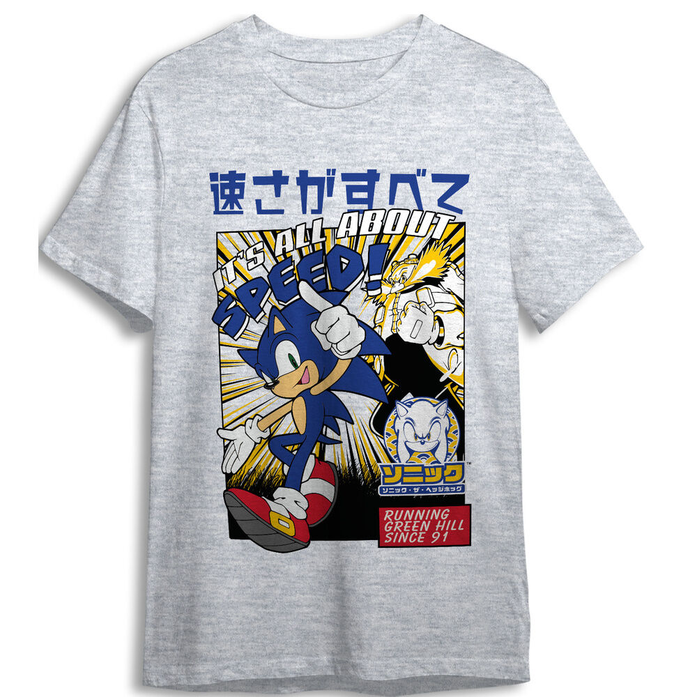 Sonic the Hedgehog adult t-shirt