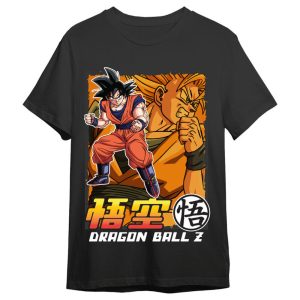 Dragon Ball Z Goku & Goku Super Saiyan adult t-shirt
