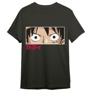 One Piece Monkey D. Luffy Eyes adult t-shirt