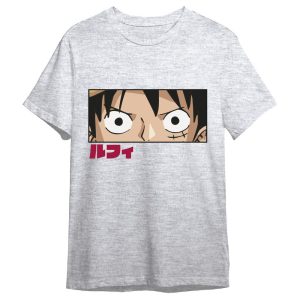 One Piece Monkey D. Luffy Eyes adult t-shirt