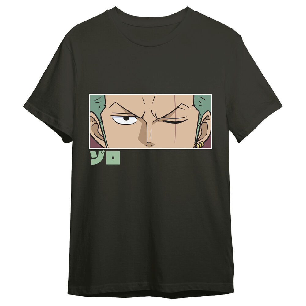 One Piece Roronoa Zoro Eyes adult t-shirt