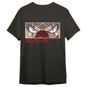One Piece Buggy Eyes adult t-shirt