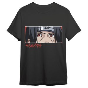 Naruto Shippuden Itachi Eyes adult t-shirt