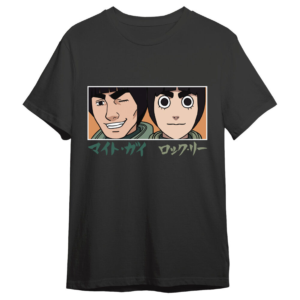Naruto Shippuden Guy Sensei & Rock Lee Eyes adult t-shirt