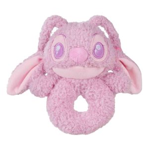 Disney Stitch Angel Rattle plush toy