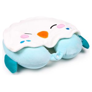 Hoodeazzz Kiki The Parakeet hooded travel pillow