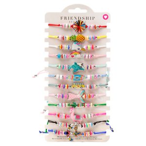 Boho beach characters assorted bracelet