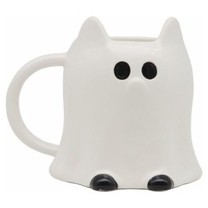 Espeluznante Cat Ghost Spooky mug