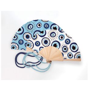 Turkish eye assorted fan
