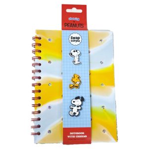 Peanuts Snoopy & Woodstock A5 Lined Notebook