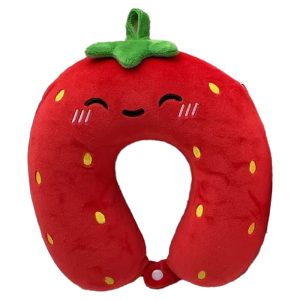 Relaxeazzz Foodiemals Ellie the strawberry travel pillow