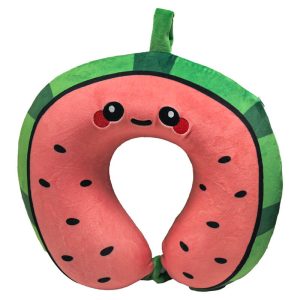 Relaxeazzz Foodiemals Wool The Watermelon travel pillow