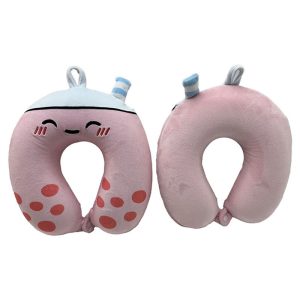 Relaxeazzz Foodiemals Bubble Tea travel pillow
