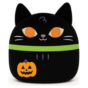 Black cat plush toy