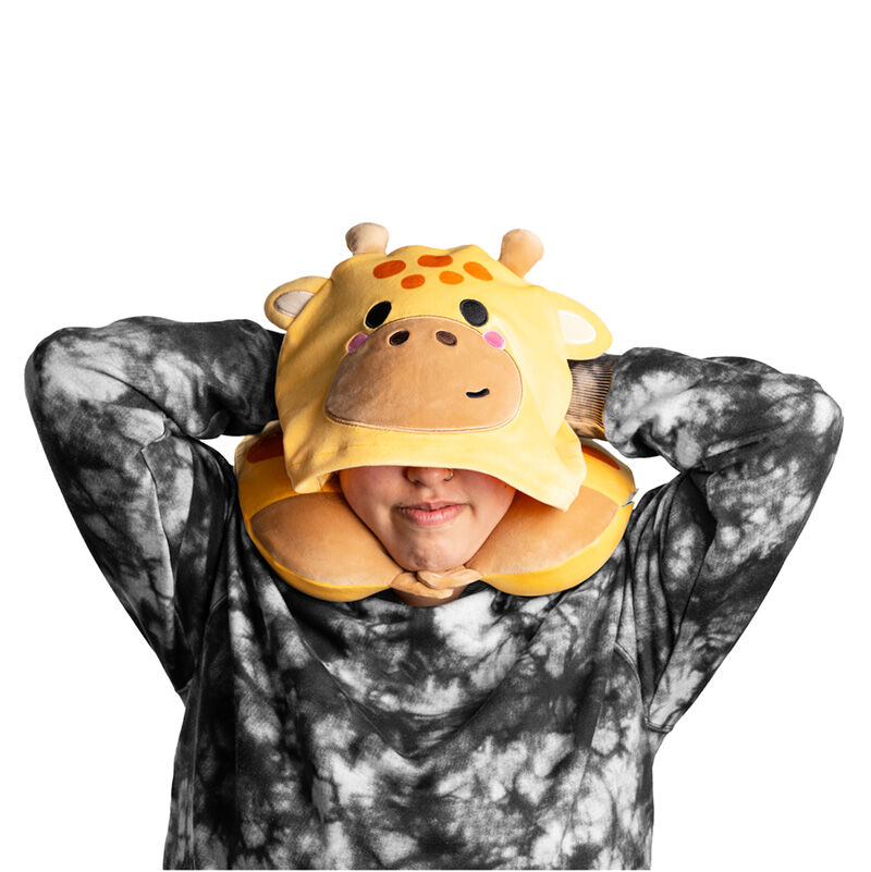 Hoodeazzz Raffi The Giraffe hooded travel pillow - Image 3