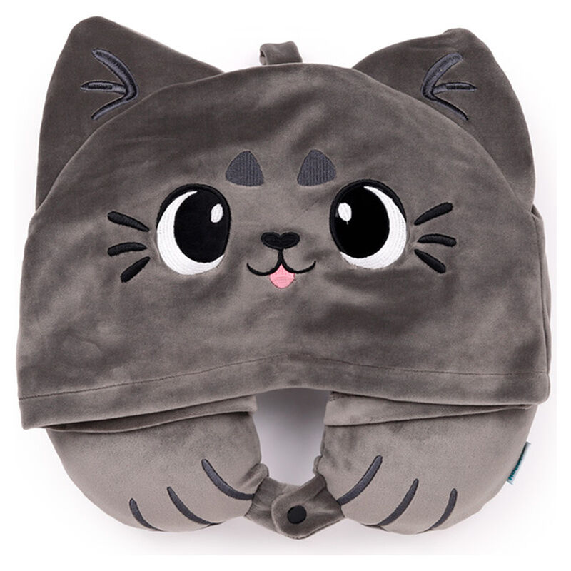 Hoodeazzz Cats Beans & Co hooded travel pillow - Image 5