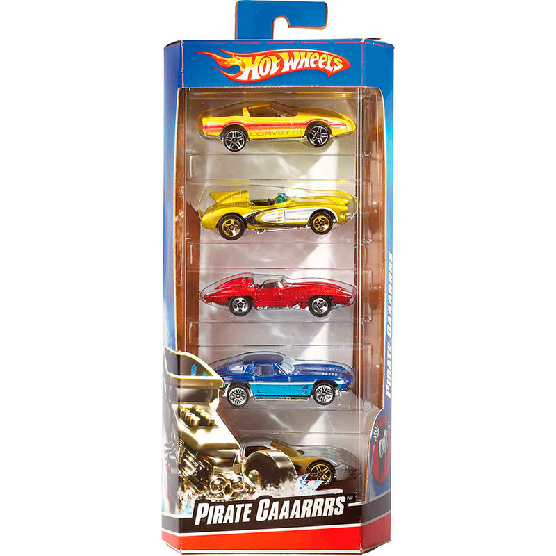Hot Wheels 5 blister assorted cars