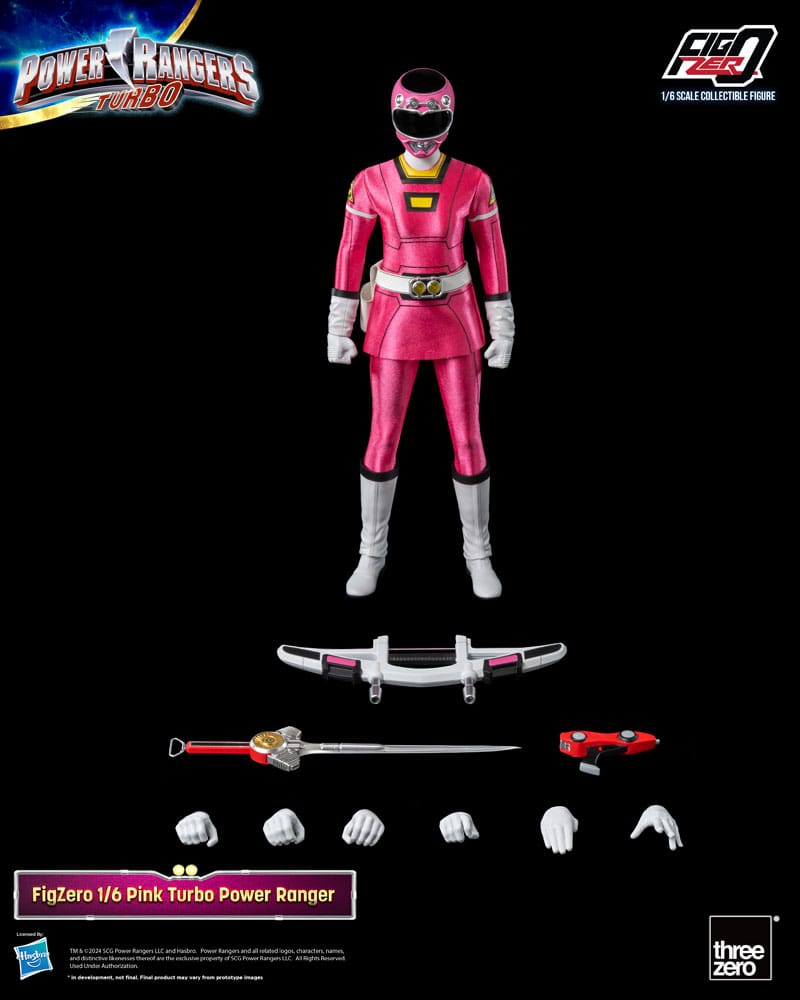 Power Rangers Turbo FigZero Action Figure 1/6 Pink Turbo Power Ranger 30 cm - Image 2