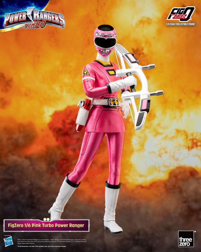Power Rangers Turbo FigZero Action Figure 1/6 Pink Turbo Power Ranger 30 cm - Image 3