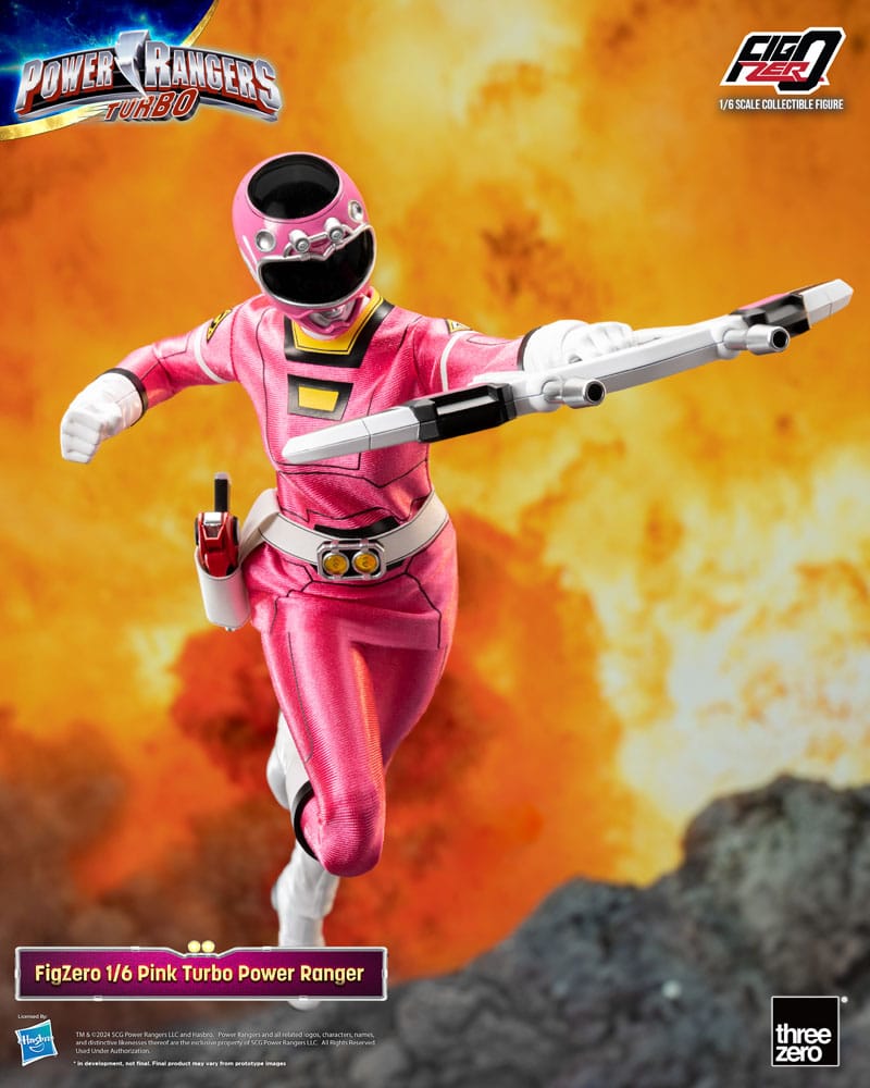 Power Rangers Turbo FigZero Action Figure 1/6 Pink Turbo Power Ranger 30 cm - Image 5