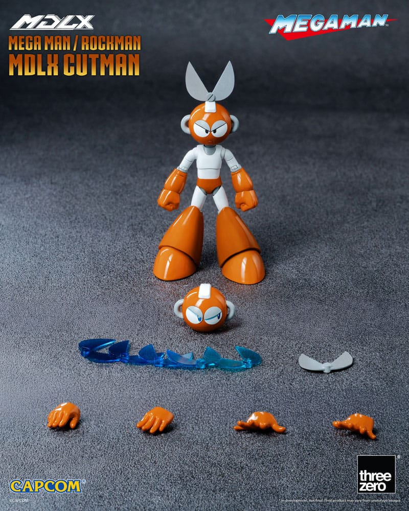 Mega Man MDLX Action Figure Rockman / Mega Man Cutman 12 cm - Image 2