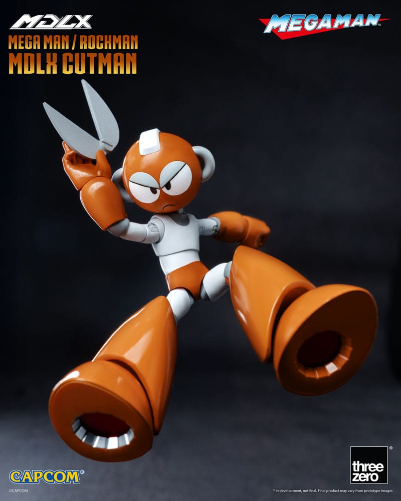 Mega Man MDLX Action Figure Rockman / Mega Man Cutman 12 cm - Image 8