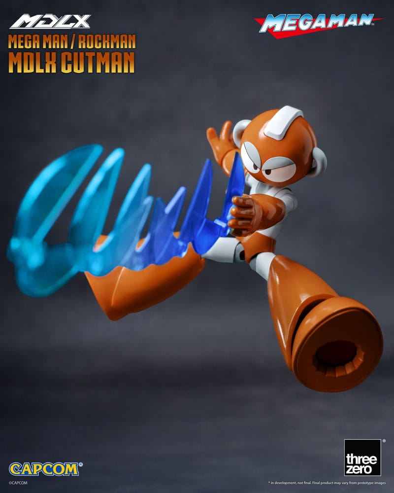 Mega Man MDLX Action Figure Rockman / Mega Man Cutman 12 cm - Image 12
