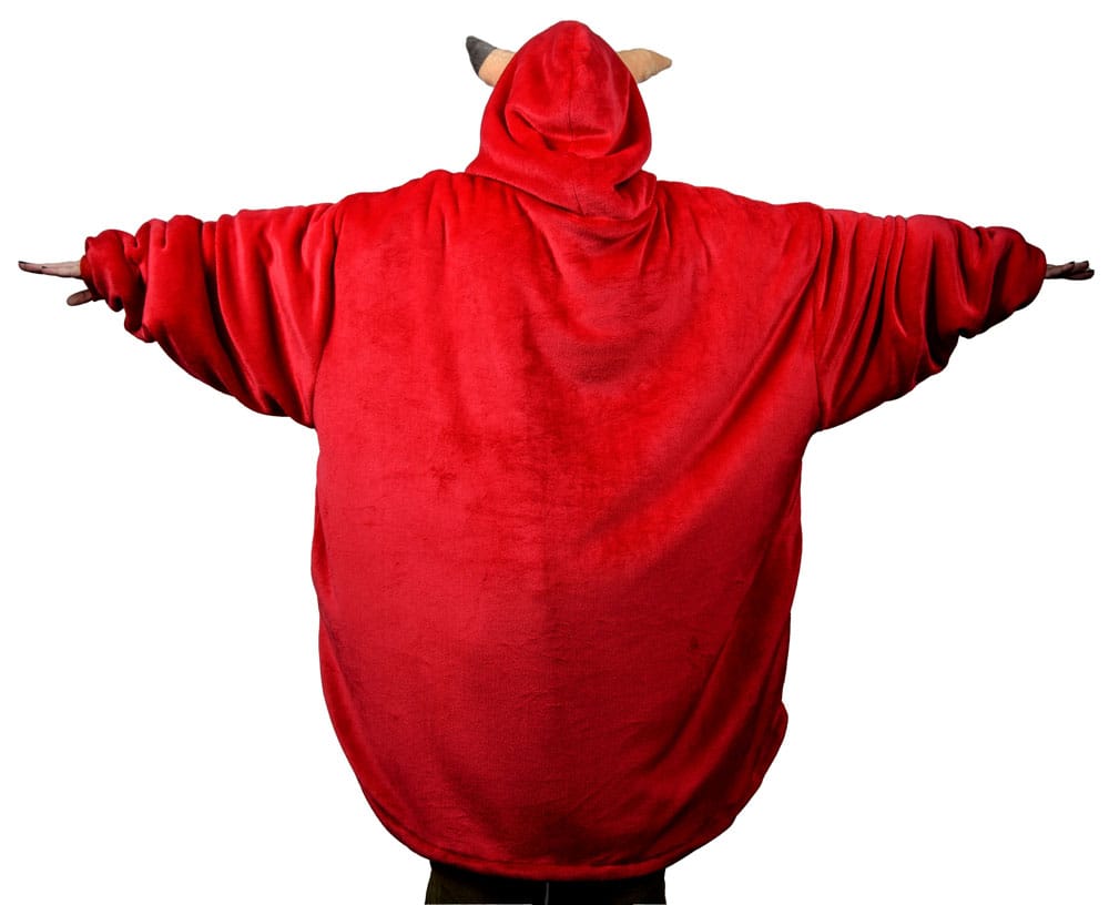 Warhammer 40K Oversized Hoodie Blanket Squig Red - Image 4