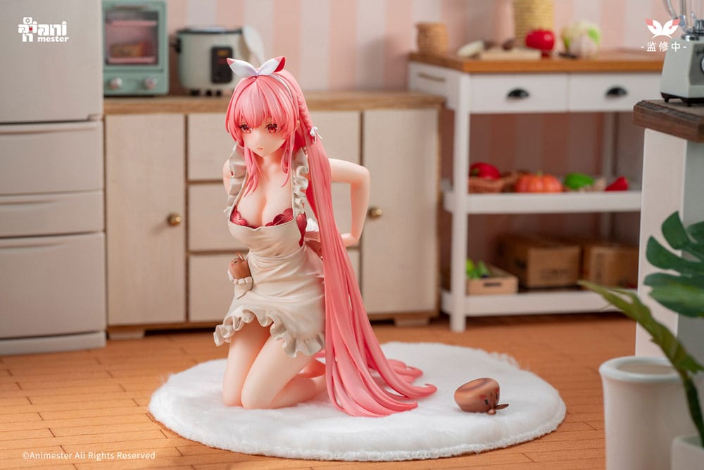 Original Character Statue 1/7 White Rabbit Rosu 16 cm - Image 16
