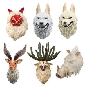 Princess Mononoke Magnete Mystery Box 3D Character Assortment (6)