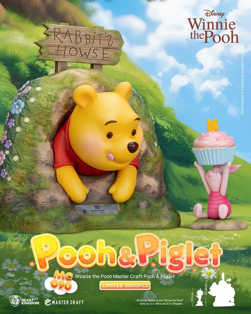 Disney Master Craft Statue Pooh & Piglet 33 cm - Image 6