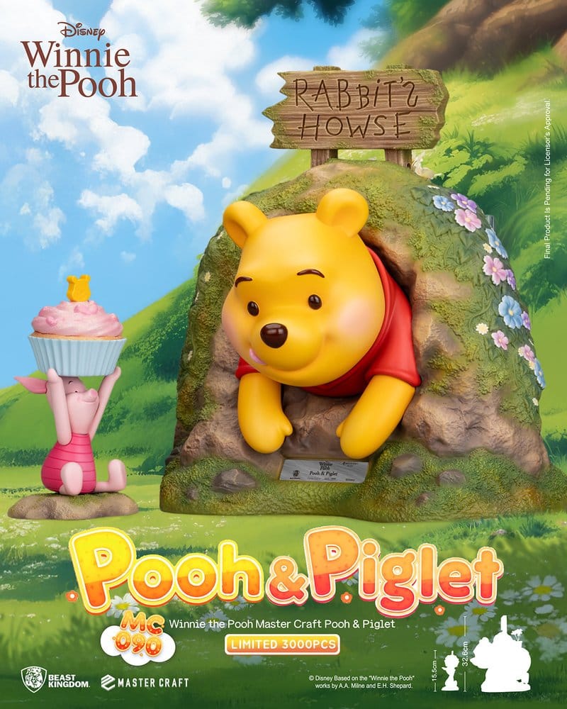 Disney Master Craft Statue Pooh & Piglet 33 cm - Image 7