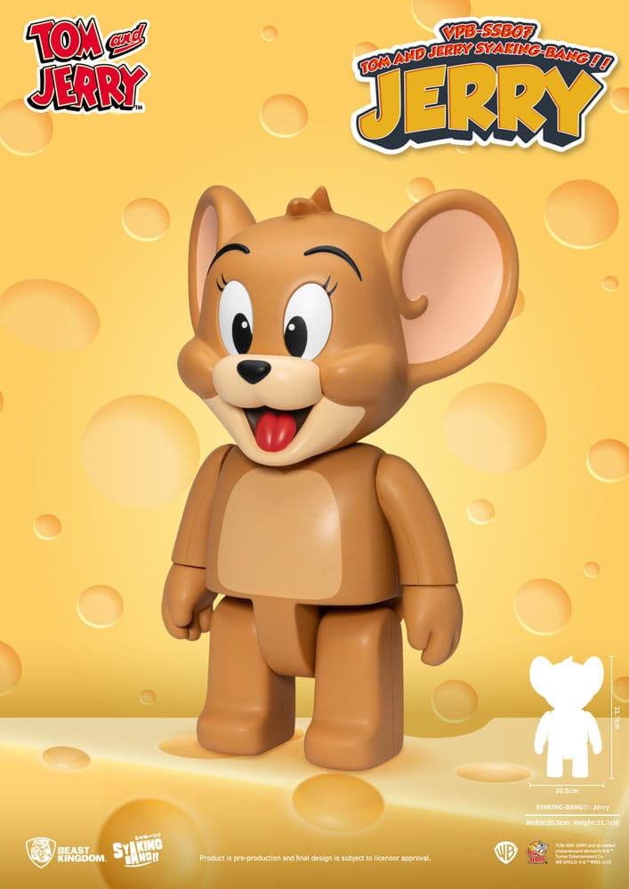 Tom & Jerry Syaking Bang PVC figure Jerry 30 cm - Image 2
