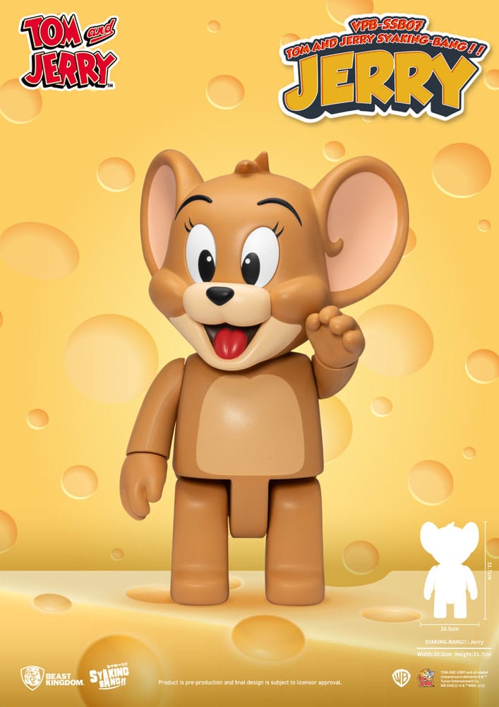 Tom & Jerry Syaking Bang PVC figure Jerry 30 cm - Image 4