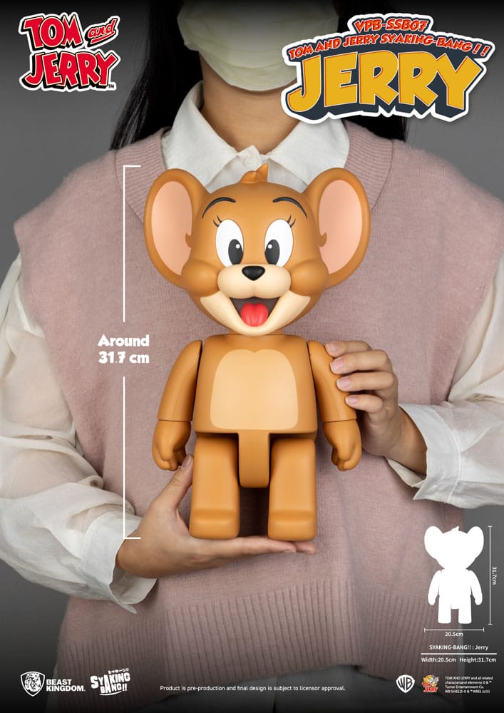 Tom & Jerry Syaking Bang PVC figure Jerry 30 cm - Image 7