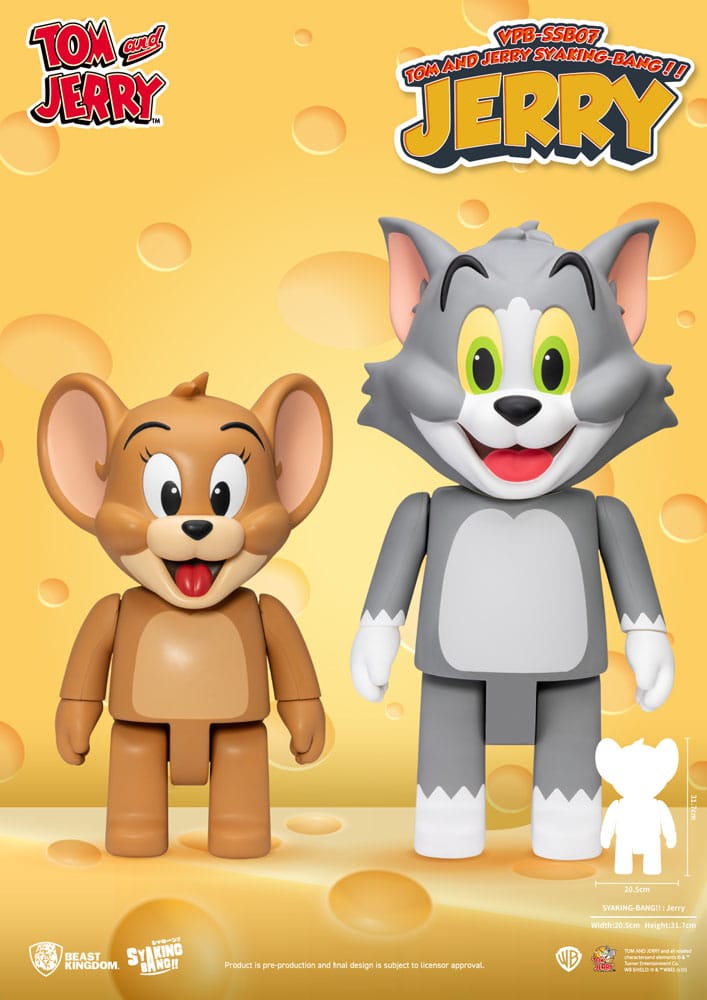 Tom & Jerry Syaking Bang PVC figure Jerry 30 cm - Image 8