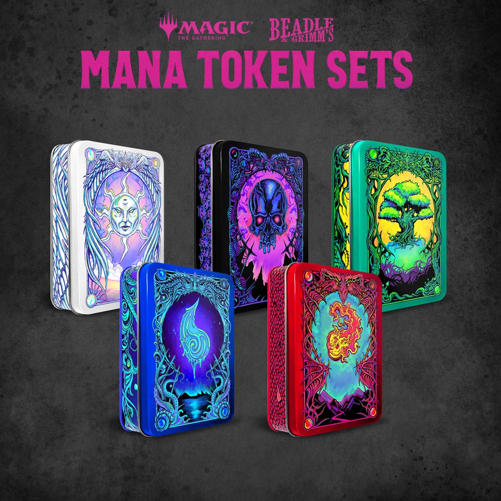 Magic the Gathering Dice and Token Pack Blue Mana - Image 2