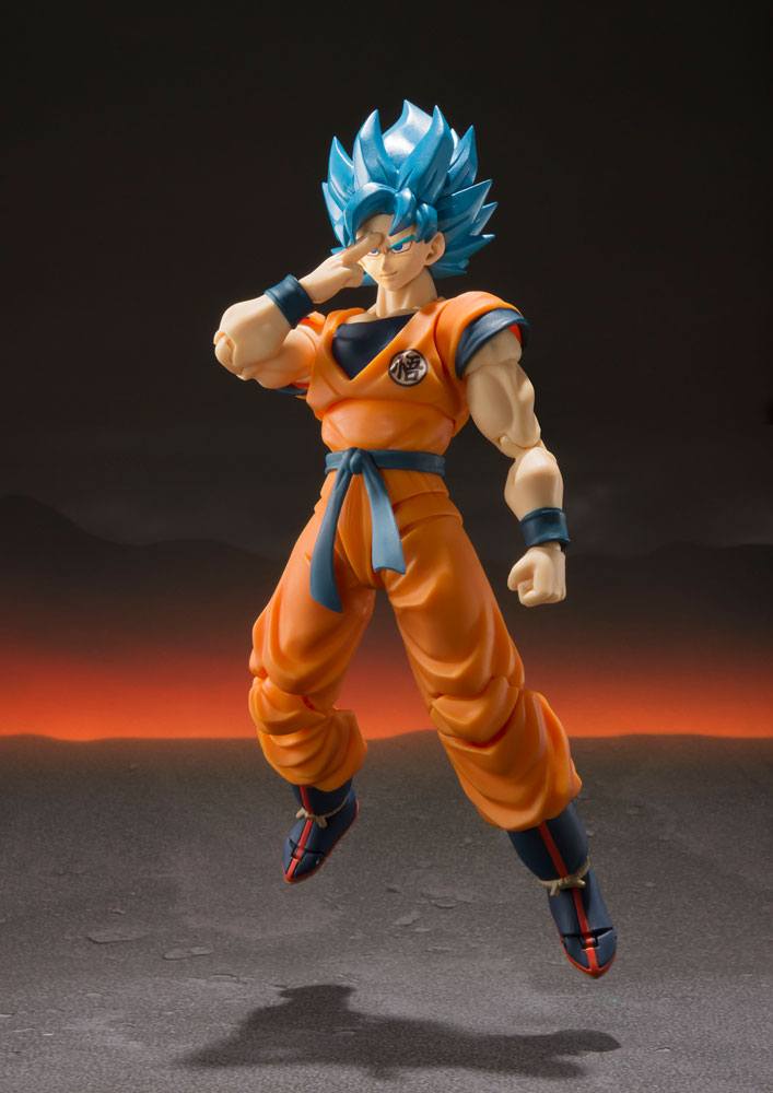 Dragon Ball Super Broly S.H. Figuarts Action Figure Super Saiyan God Super Saiyan Goku Super 14 cm - Image 4