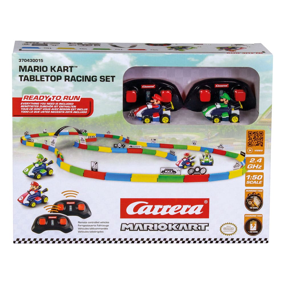 Super Mario Kart RC remote-controlled Car 1/43 2.4GHz Tabletop Racing Set Mario - Image 11