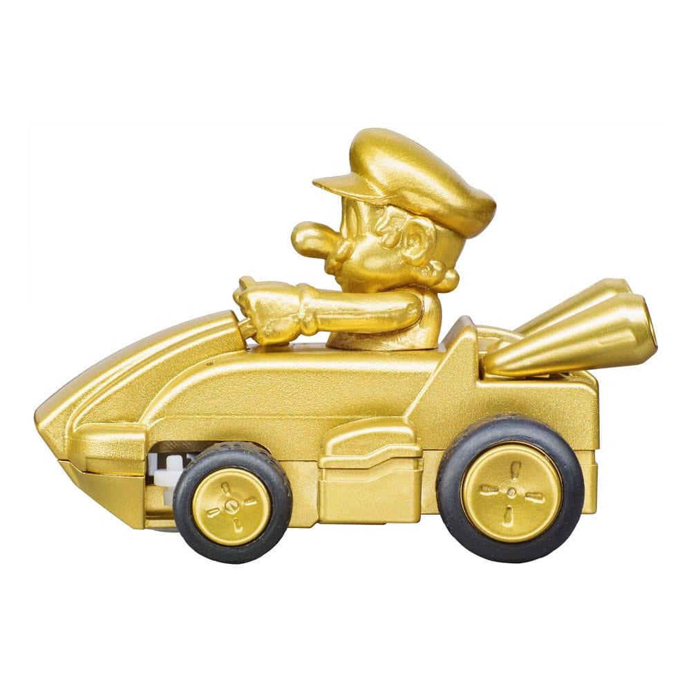 Super Mario Kart RC remote-controlled Car 1/50 2.4GHz Mini Mario Gold - Image 5