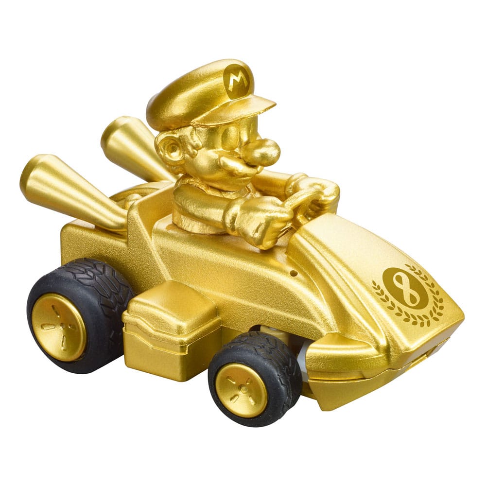 Super Mario Kart RC remote-controlled Car 1/50 2.4GHz Mini Mario Gold - Image 7