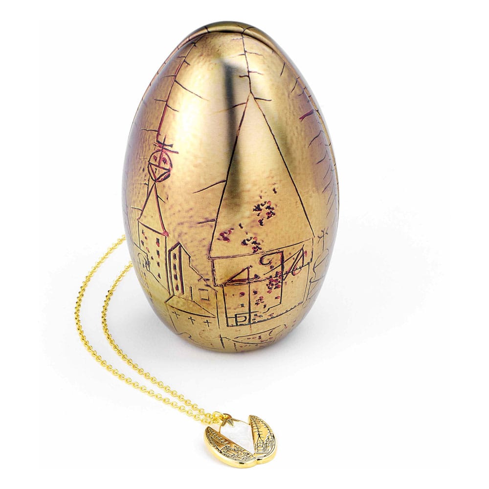 Harry Potter Necklace with Pendant Golden Egg with Gift Box - Image 2