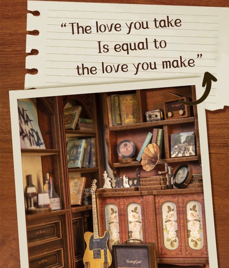 Book Nook The Secret Rhythm 23 x 11 cm - Image 4