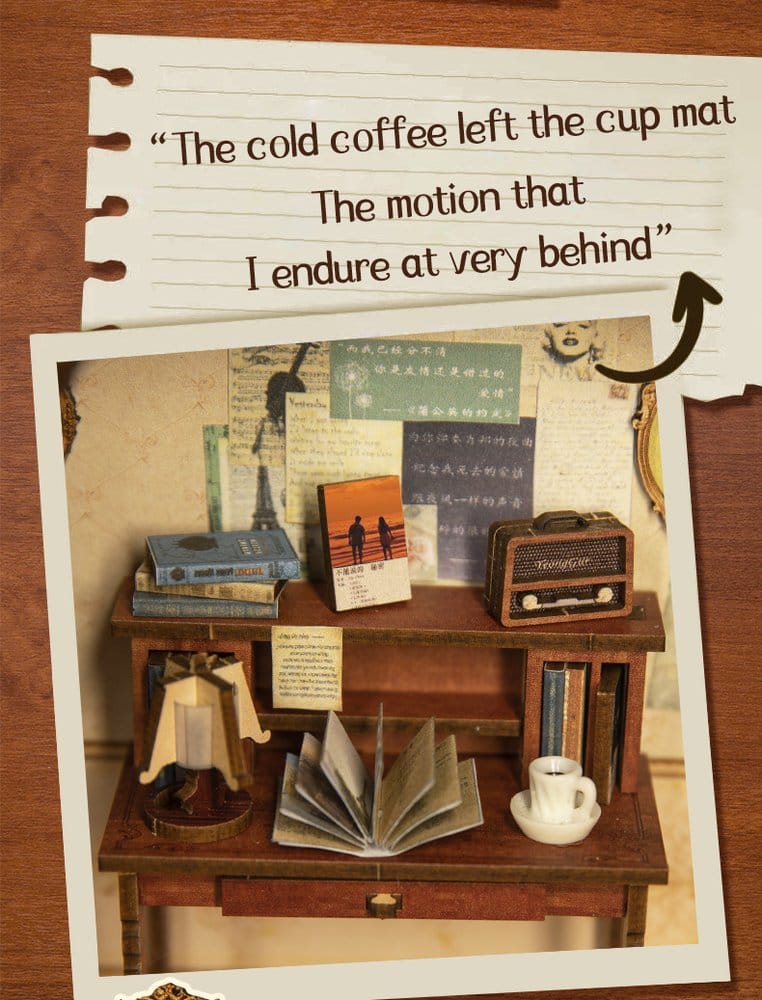 Book Nook The Secret Rhythm 23 x 11 cm - Image 7