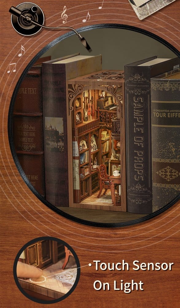 Book Nook The Secret Rhythm 23 x 11 cm - Image 11